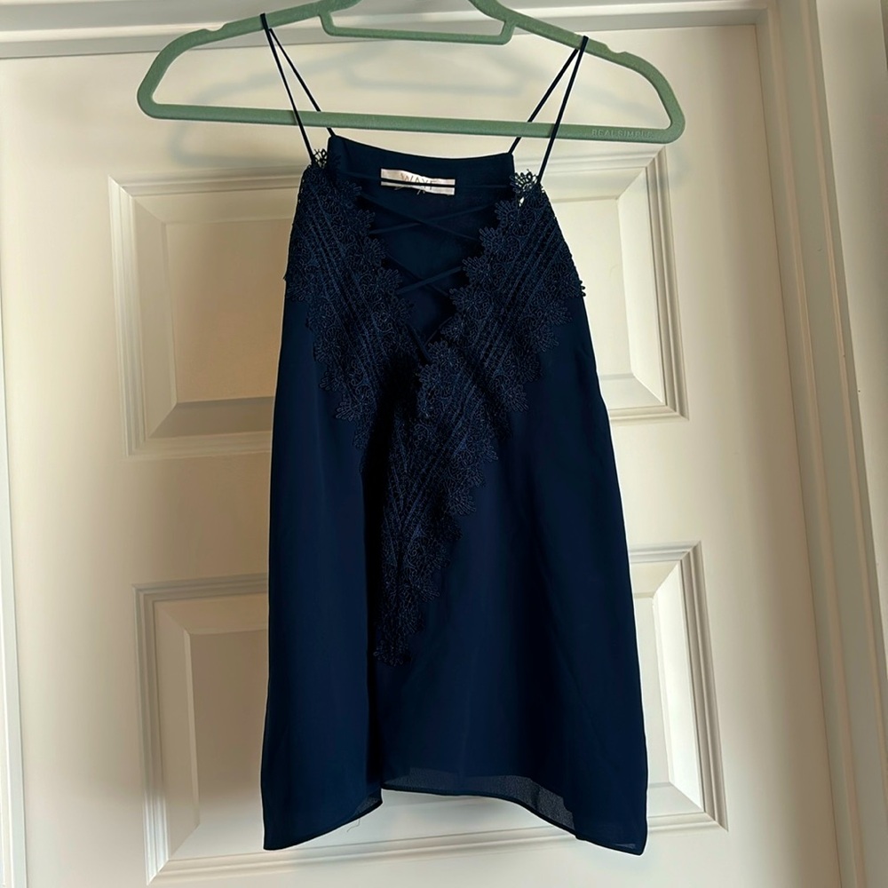 Cute navy blue cami size medium